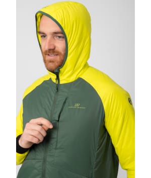 7513909 Krusbo Light Padded jacket forest green front