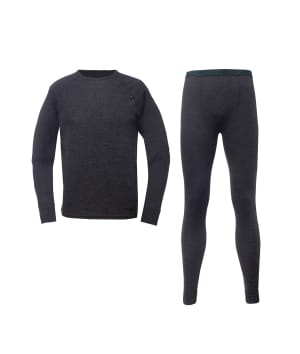 2117 7153910 pauki merino polyester men underwear baselayer set pants top grey