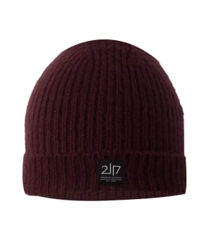 2117 7703904 men women hemse knitted winter cap dark plum purple