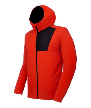 2117 7813936 men skoges powerstretch fleece hoodie jacket red orange a