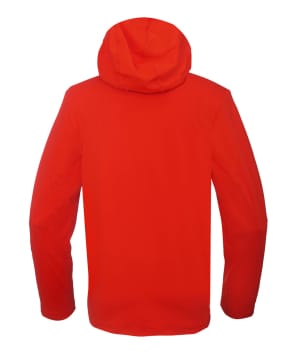 2117 7813937 boy child skoges powerstretch fleece hoodie jacket red orange a