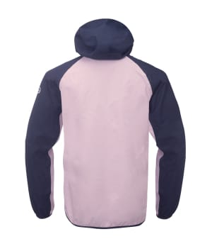 2117 7614907 women klacken 2,5 layer rain jacket soft pink front